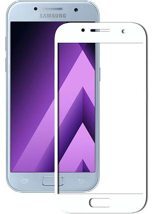 Защитное стекло full glue для телефона samsung galaxy j5 prime sm-g570f белый / white 0.33 мм