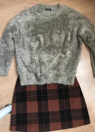 Нарядядный свитер с люрексом