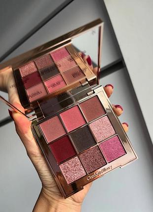 Палетка тіней charlotte tilbury pillow talk beautyverse love palette
