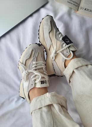 Жіночі кросівки new balance 327 beige | 37–41