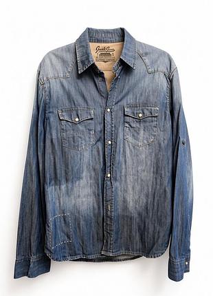 Мужская рубашка jack &amp;jones