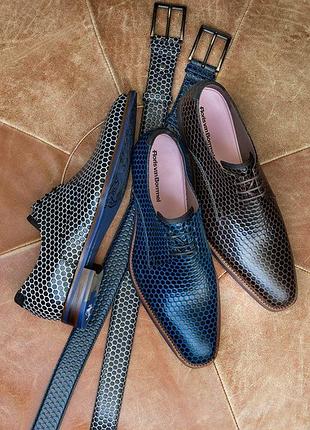 Floris van bommel schuhe туфлі шкіра