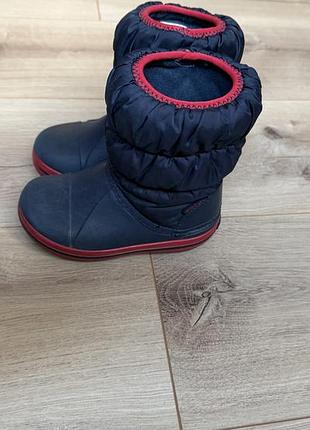 Дитячі демісезонні чоботи crocs, р.с8 2