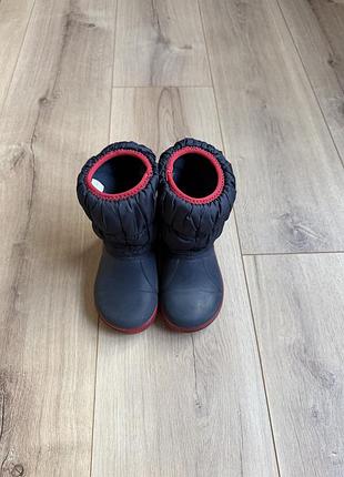 Дитячі демісезонні чоботи crocs, р.с8 4