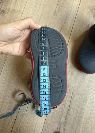 Дитячі демісезонні чоботи crocs, р.с8 9