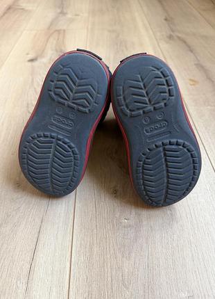 Дитячі демісезонні чоботи crocs, р.с8 7