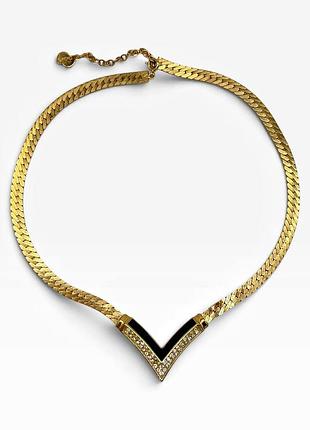 Классическое колье от christian dior, 1980-е годы.