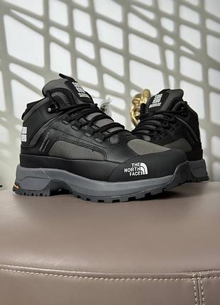 Чоловічі зимові кросівки the north face x soukuu glenclyffe fur grey black