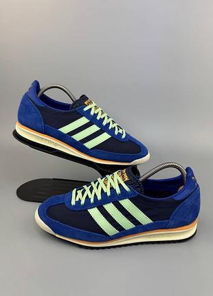 Женские кроссовки adidas sl 72 og w в цвете "night indigo / semi green spark"