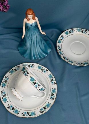 Вінтажне чайне тріо china porcelain