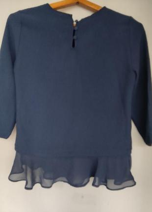 Блузка синя 2