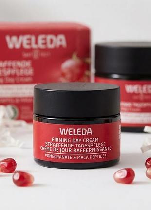 Денний крем-ліфтинг weleda гранат та пептиди маки — мініатюра, 10 мл