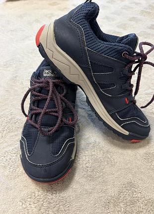 Кросівки унісекс jack wolfskin термо, сині