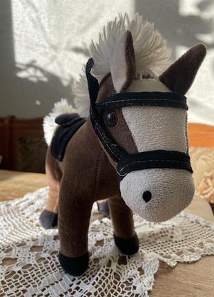 Мʼяка іграшка плюшевий коник кінь flo’s toys mercado libre конячка лошадь лошадка