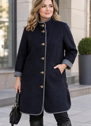 Пальто 90% овечьей шерсти (schurwolle / virgin wool) и 10% альпаки