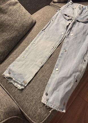 Джинси з розрізами bershka 5