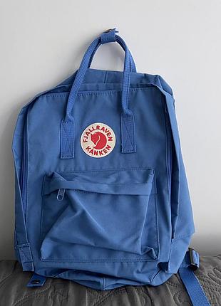 Синій рюкзак fjallraven kanken