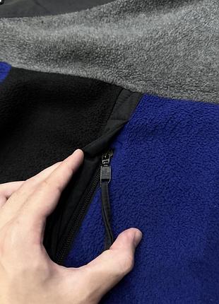 Плотная флисовая кофта куртка флиска the north face polartec vintage tnf тнф полартек винтаж оригинал 4
