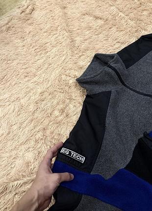 Плотная флисовая кофта куртка флиска the north face polartec vintage tnf тнф полартек винтаж оригинал 3