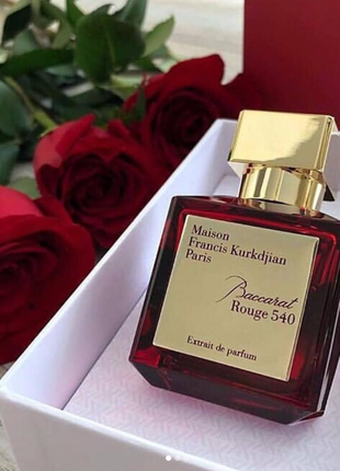 Баккарат оригинал  maison francis kurkdjian baccarat rouge 540 extract 7