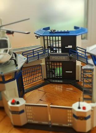 Конструктор для хлопчика playmobil поліцейська дільниця