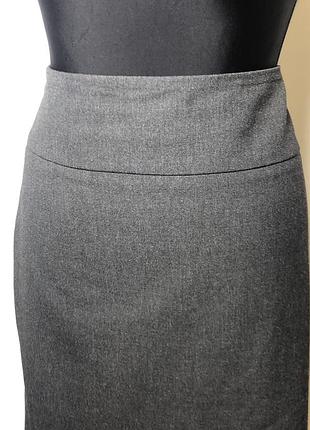 Стильна ділова спідниця-олівець zara basic (іспанія) 2