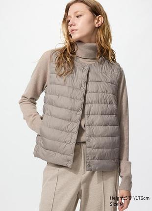 Компактний жилет  uniqlo puffertech