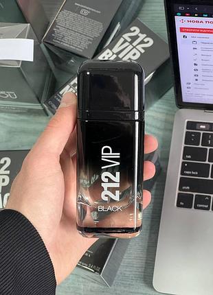 Мужские элитные духи carolina herrera 
212 vip black 100 мл фужерный парфюм парфюм стойкий для мужчин красивый стойкий парфюм