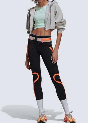 Adidas женские леггинсы для бега x stella mccartney colour block hd9115