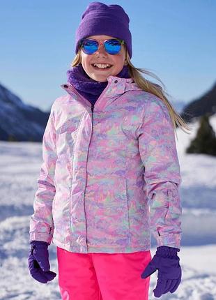 Дитяча лижна куртка mountain warehouse snowdrop printed