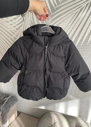 Куртка для хлопчика zara чорна