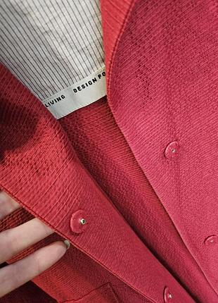 Летний плащ  лен шейка max mara 5