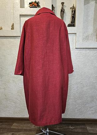 Летний плащ  лен шейка max mara 9