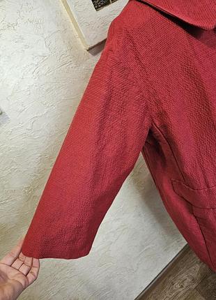 Летний плащ  лен шейка max mara 6