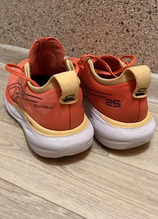 Кросівки жіночі asics gel-nimbus 25 peach 3