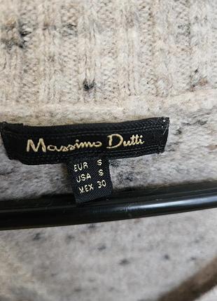 Платье  с шерстью  massimo dutti 2