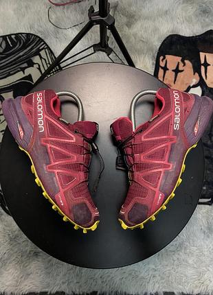 Жіночі трекінгові кросівки salomon speedcross 4 gtx gore-tex