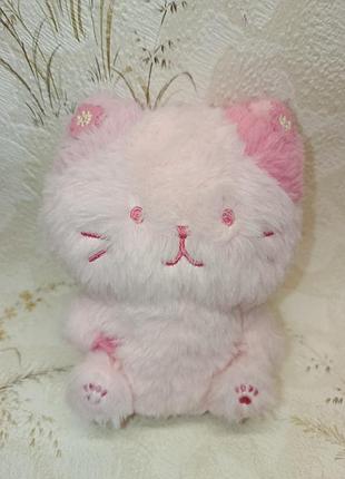 Котик сакура fuku fuku nyanko hapins мягкая игрушка