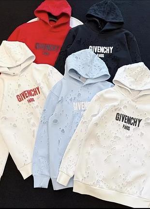 Чоловіче худі givenchy з капюшоном, з написом