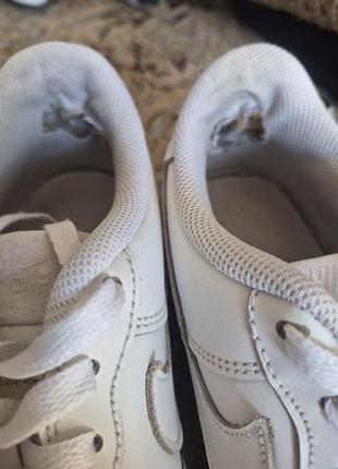 Кросівки nike шкіряні білі,39 размер ,по стельке 25 см 5