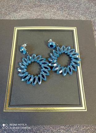 Серьги гвоздики 4,5см