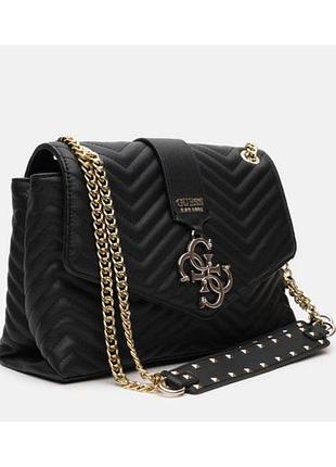Сумкасумка жіноча guess violet  чорна,