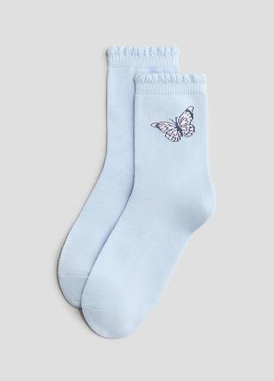 Носки butterflies h&amp;m 9594 2