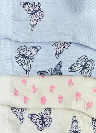 Носки butterflies h&amp;m 9594 3
