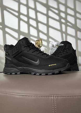Мужские зимние кроссовки nike rivah fur black