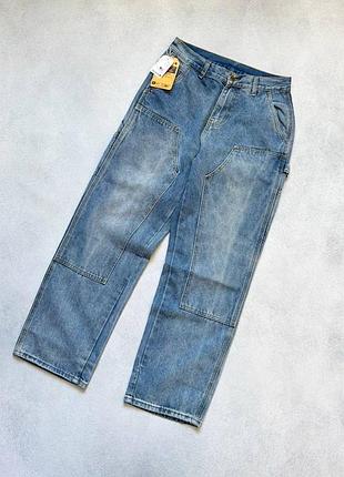 Джинсі carhartt wip double knee work pants кархарт l