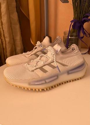 Кросівки чоловічі adidas nmd білі us 8.5