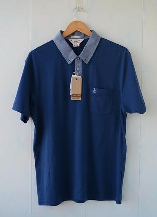 Чоловіча футболка поло original penguin, бавовна