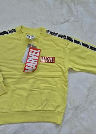 Свитшот marvel 5-6 лет