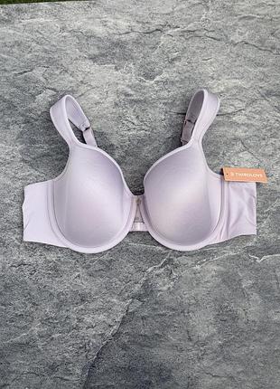 Бюстгальтер на широких бретелях thirdlove perfect coverage bra - бузковий 100в
